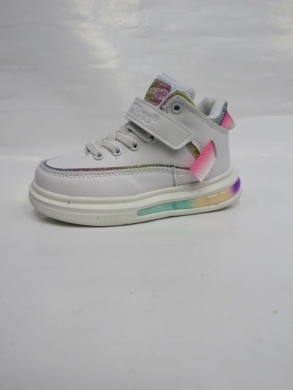 Buty sportowe dziewczęce (21-26) E165 WHITE