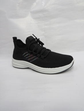 Buty sportowe damskie na płaskim (36-41) DQ213 BLACK