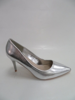 Czółenki damskie na szpilce (36-41) LE-391 SILVER