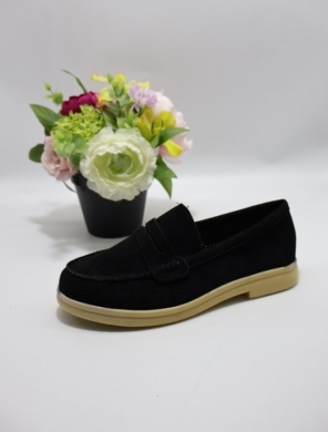 Mokasyny damskie na płaskim (36-41) AA113 BLACK