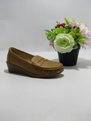Mokasyny damskie na koturnie (36-41) QQ-8 CAMEL
