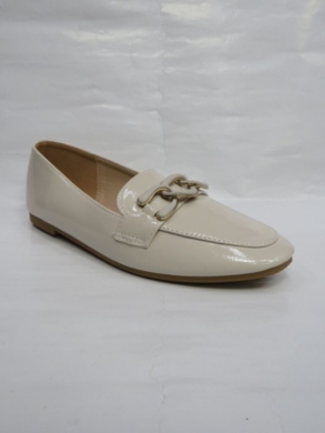Mokasyny damskie na płaskim (36-41) 918-21 BEIGE