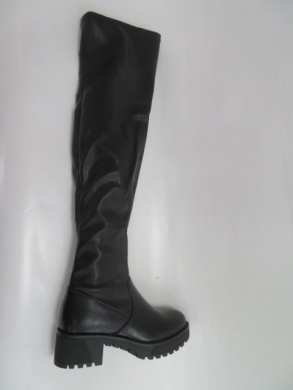 Kozaki damskie jesienne na płaskim (36-41) RXJ36-2 BLACK