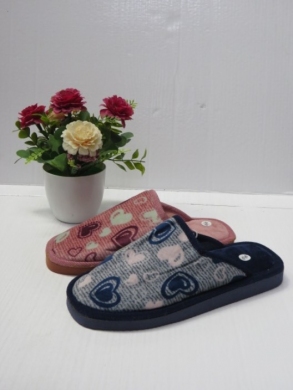 Kapcie damskie ocieplane (36-41) FXL-15 MIX