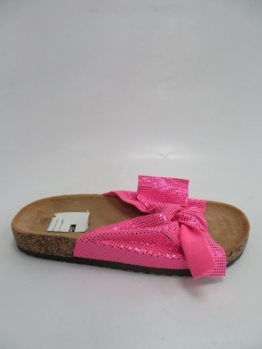 Klapki damskie na płaskim (36-41) FRS-56 FUCHSIA