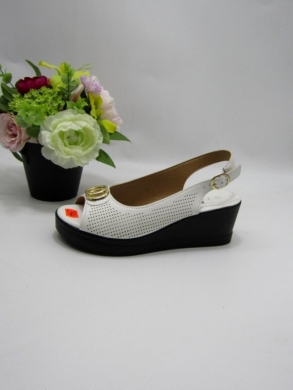 Sandały damskie na koturnie (36-41) TY23081 WHITE