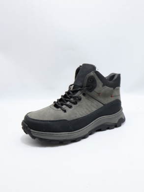 Trapery męskie ocieplane (41-46) 9901-12 GREY