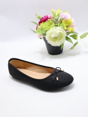 Baleriny damskie (36-42) 6217 BLACK