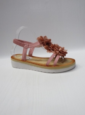 Sandały damskie na płaskim (36-41) WH-521 PINK