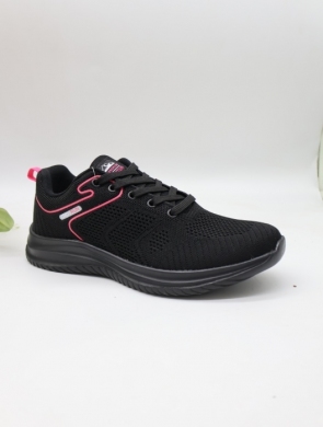 Buty sportowe damskie na płaskim (36-41) LXC8631-H BL/FUXIA