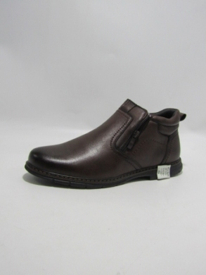 Botki męskie ocieplane (40-45) 62022-3 BROWN