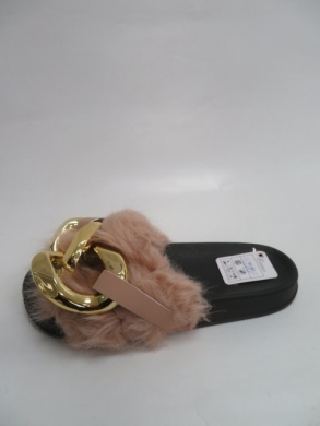 Klapki damskie z futerkiem (36-41) 825-11