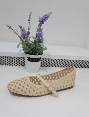 Baleriny damskie (36-41) 77-683 BEIGE