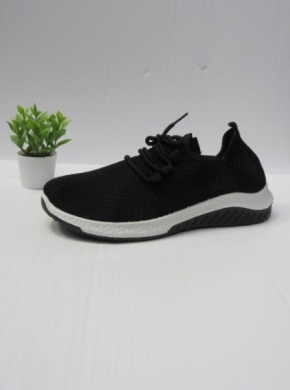 Buty sportowe damskie na płaskim (36-41) C218 BLACK