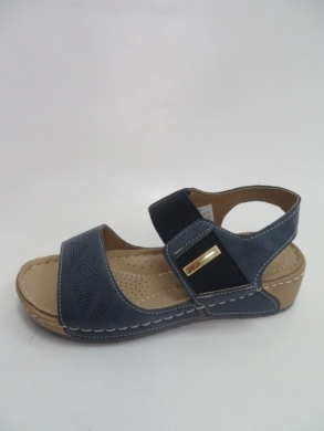 Sandały damskie na płaskim (36-41) L4-7 NAVY