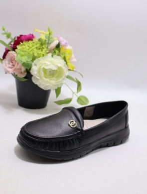 Półbuty damskie na płaskim (36-41) XJK-25803-1 BLACK