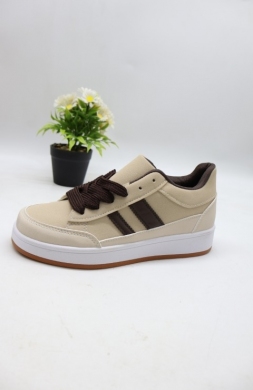 Buty sportowe damskie na płaskim (36-41) A-131 BEIGE