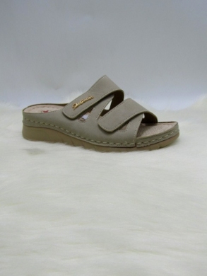 Klapki damskie na płaskim (36-41) 3024 BEIGE