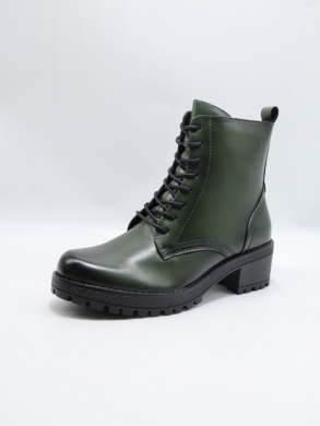 Botki damskie ocieplane na obcasie (36-41) YCC-50 GREEN