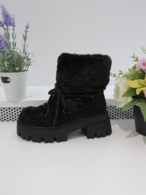 Trapery damskie ocieplane (36-41) 9523 BLACK