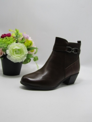 Botki damskie ocieplane na obcasie (36-42) 7398-2