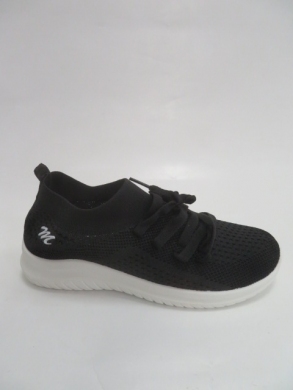 Buty sportowe damskie na płaskim (37-41) YM005-1 BLACK