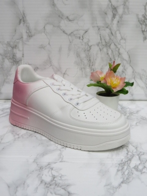 Buty sportowe damskie na płaskim (36-41) 2333 PINK