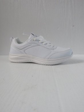 Buty sportowe damskie na płaskim (36-41) LXC8482 WHITE