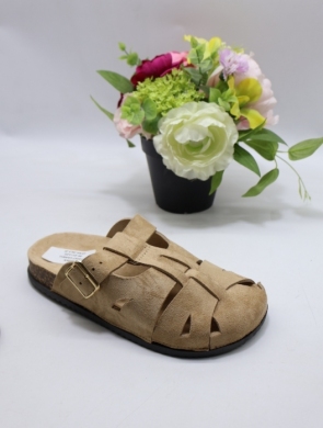 Klapki damskie na płaskim (36-41) TZ247 CAMEL