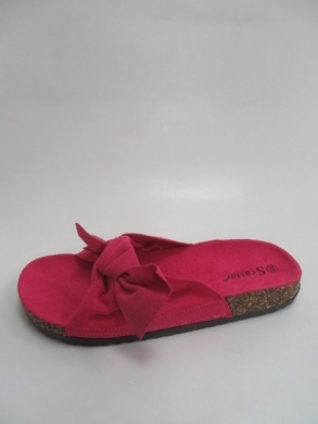 Klapki damskie na płaskim (36-41) ZCK02 FUCHSIA