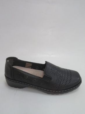 Półbuty damskie na płaskim (36-42) 91021 BLACK