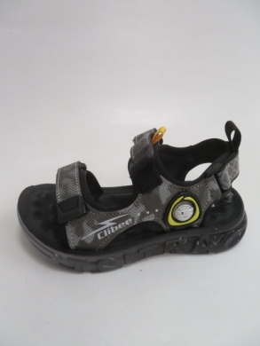 Sandały chłopięce (26-31) Z872 GREY/YELLOW