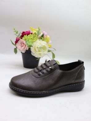 Półbuty damskie na płaskim (36-42) 22T110-3 GREY