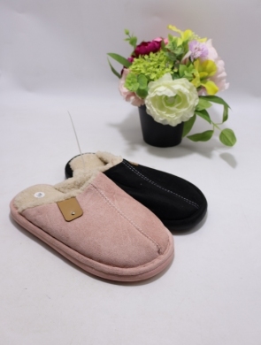 Kapcie damskie ocieplane (36-41) F86-217 MIX