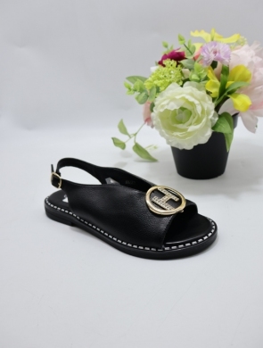 Sandały damskie na płaskim (36-41) A8229 BLACK