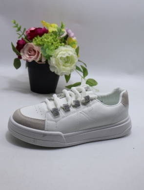 Buty sportowe damskie na płaskim (37-41) EV396 SILVER