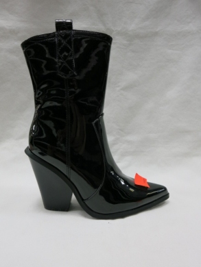 Botki damskie ocieplane na obcasie (36-41) KSL-523 BLACK