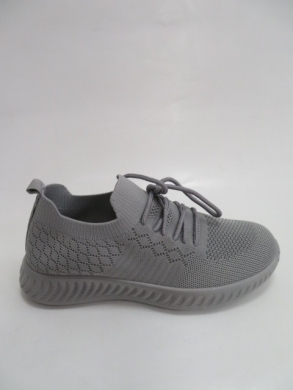 Buty sportowe damskie na płaskim (37-42) N1525 GREY