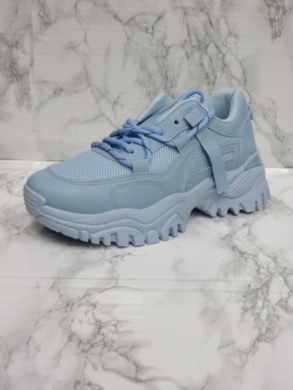 Buty sportowe damskie na płaskim (36-41) F222 BLUE