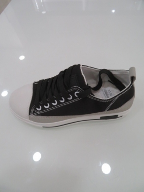 Trampki damskie na płaskim (36-41) LA173 BLACK