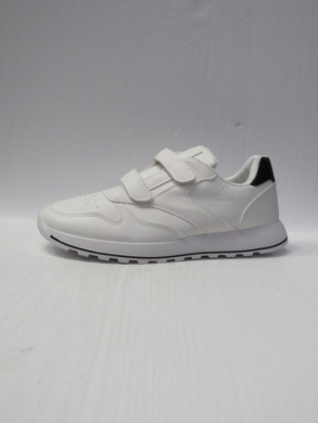 Buty sportowe damskie na płaskim (36-41) H013-1 WHITE