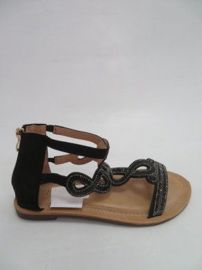 Sandały Damskie na płaskim (36-41) J82-1 BLACK