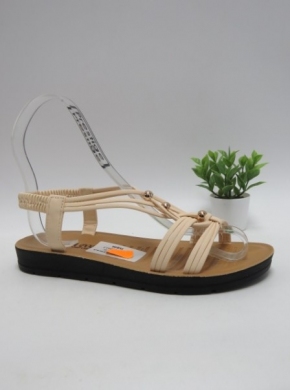Sandały damskie na płaskim (36-41) FY6963 BEIGE