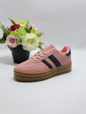 Buty sportowe damskie na płaskim (36-41) 139A PINK