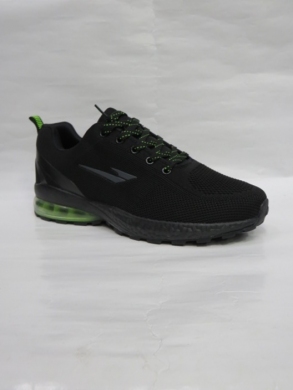 Buty sportowe męskie (41-46) 2161 BLACK/GREEN