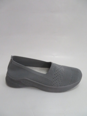 Półbuty damskie na płaskim (39-43) DYC-25 GREY