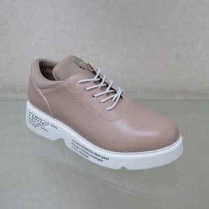 Półbuty damskie na płaskim (36-41) C72228 KHAKI