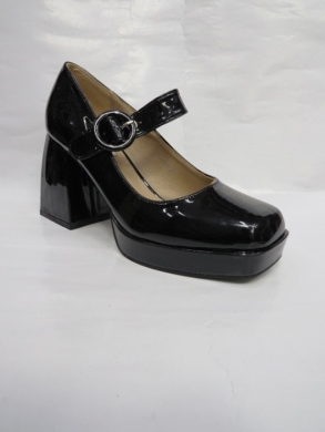 Półbuty damskie na obcasie (36-41) X193 BLACK
