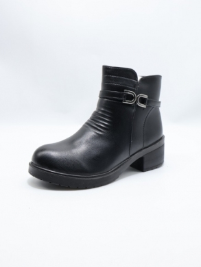 Botki damskie ocieplane na obcasie (36-41) M8831
