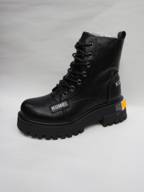 Trapery damskie ocieplane (36-41) F8761 BLACK
